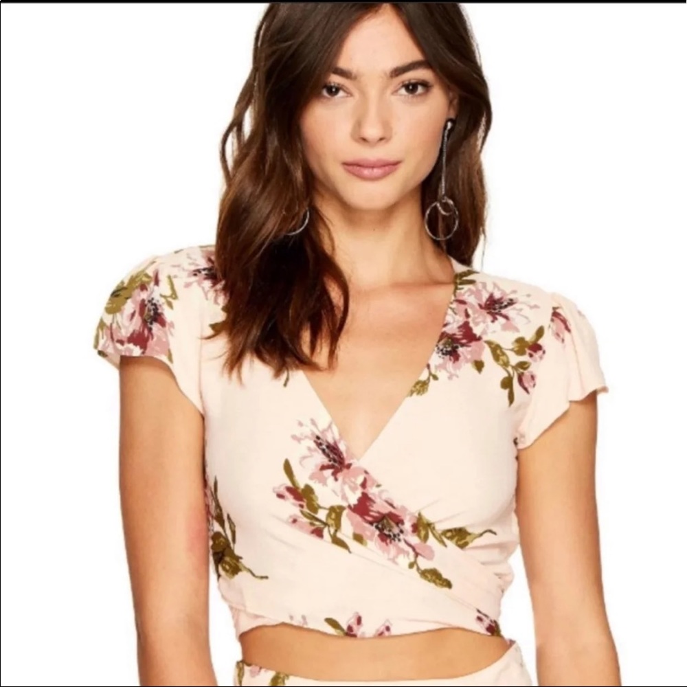Flynn Skye Flatter Wrap Crop Top